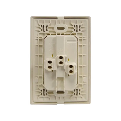 Contacto dúplex marfil Bticino E6028N modus