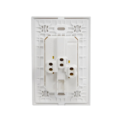 Contacto dúplex blanco Bticino E6028BN modus