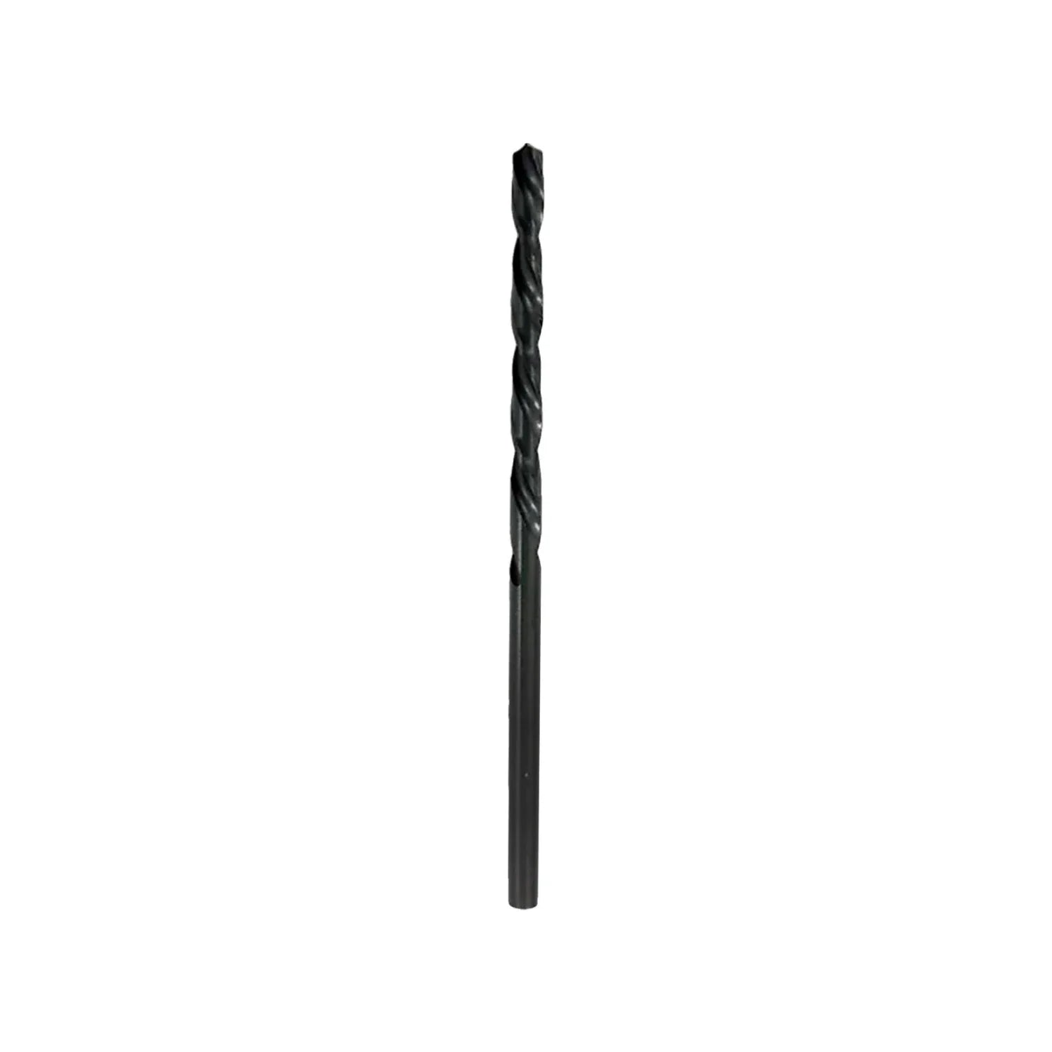 Fabricada en acero HSS,Acabado en óxido negro.,Para usarse en fierro.,Broca de alta velocidad de zanco recto.