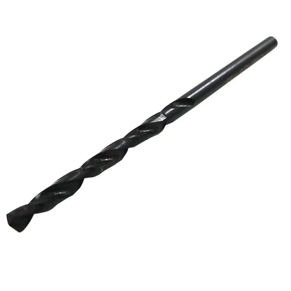 Broca helicoidal de acero para taladro, color negro, para perforación precisa en metal y madera