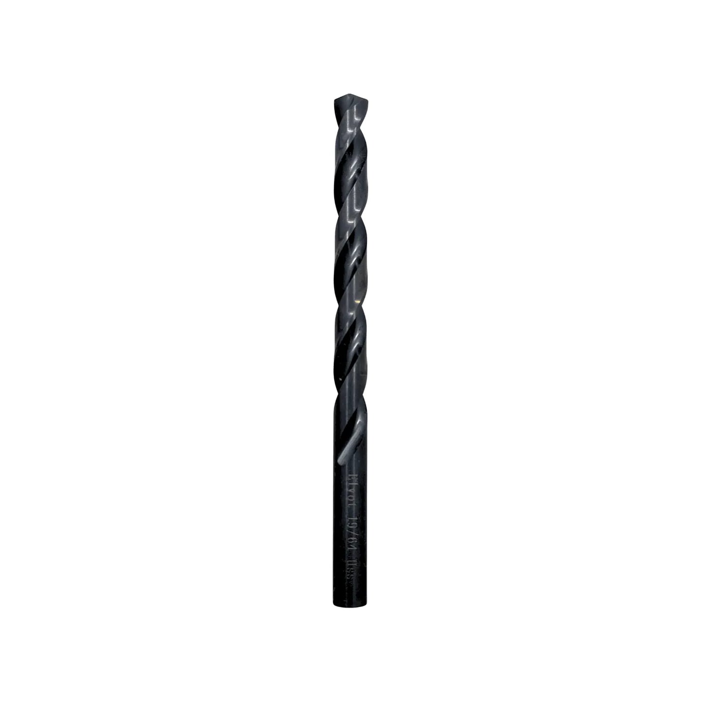 Broca de acero rápido HSS FLUOT 19/64 para perforación de metal y madera
