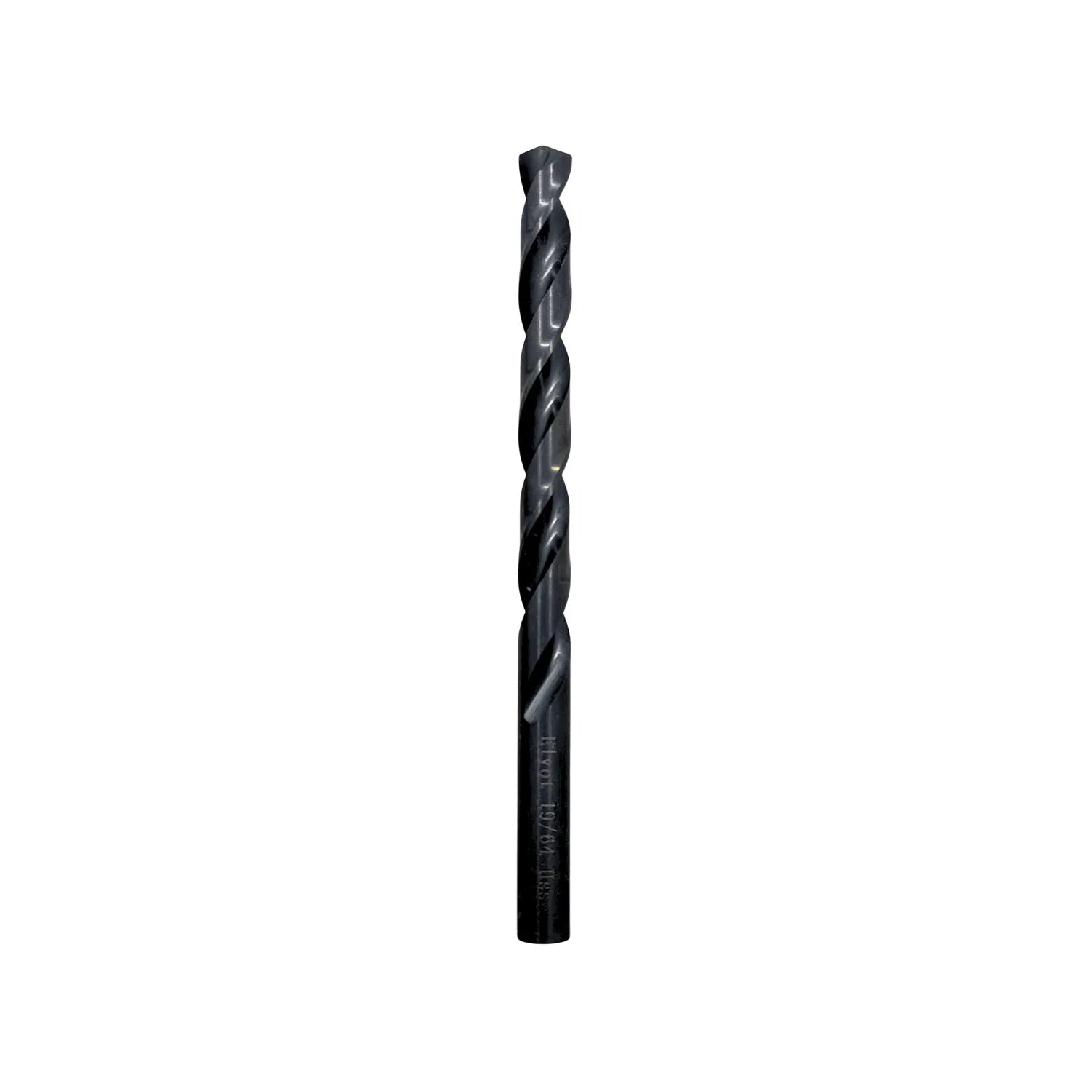 Broca de acero rápido HSS FLUOT 19/64 para perforación de metal y madera
