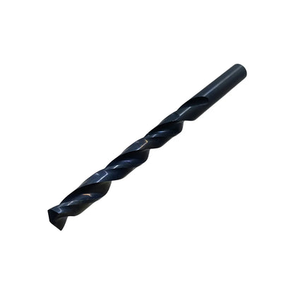 Broca espiral negra para taladro, acero de alta velocidad, ideal para perforar metal y madera, punta afilada