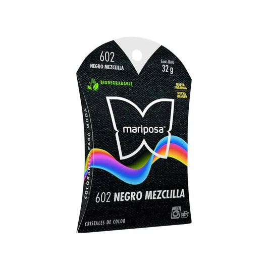 Colorante textil para teñido de ropa y artículos de casa.,Sirve para telas naturales como algodón, mezclilla, lino, lana, seda, nylon, rayón.,Fibras naturales (aserrín, madera, yute, pajilla, etc).,Un sobre es suficiente para teñir una prenda de tamaño mediano como una playera (de blanco a color).,Si sólo quieres reteñir (devolver el color a tu ropa), el rendimiento aumenta al doble.,32 g.,No se deje al alcance de los niños.,No toxico.,Evite el contacto con los ojos.
