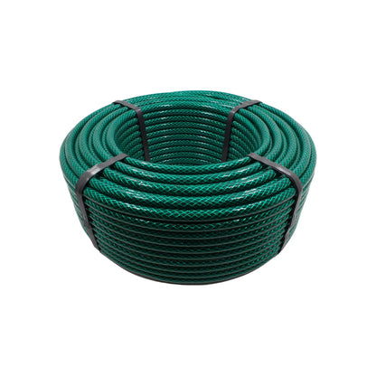 Manguera tramada 1/2"x100 m verde Ryr J501