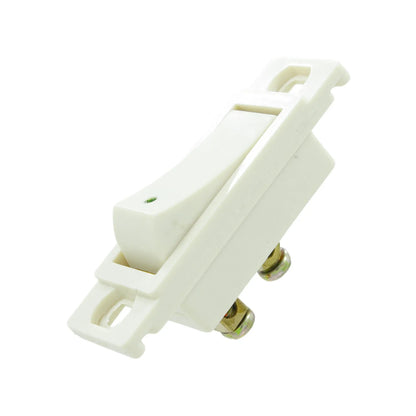 Apagador sencillo blanco León LA02