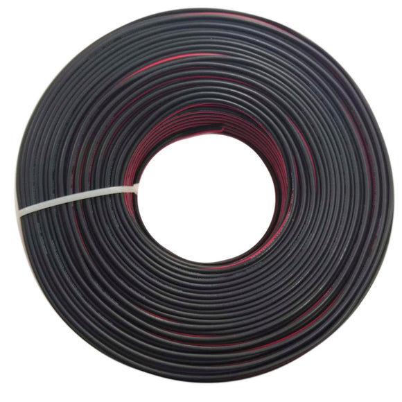 Forro de PVC,100 metros de largo.,Calibre 22 AWG,Cable bicolor.,Ideal para bocinas.