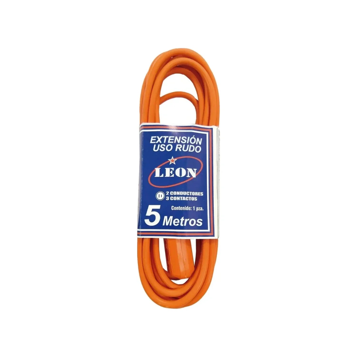 Fabricada en polivinil.,5 metros de largo con 3 tomas.,Tipo de cable sjt- 16 AWG x 3 c.,Con diseño para conectar clavijas aterrizadas.