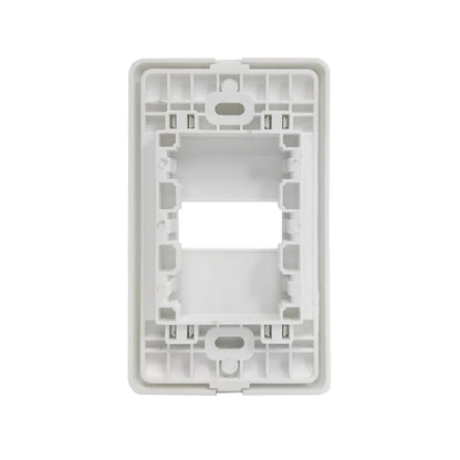 Placa 1 ventana blanca León LP-04B