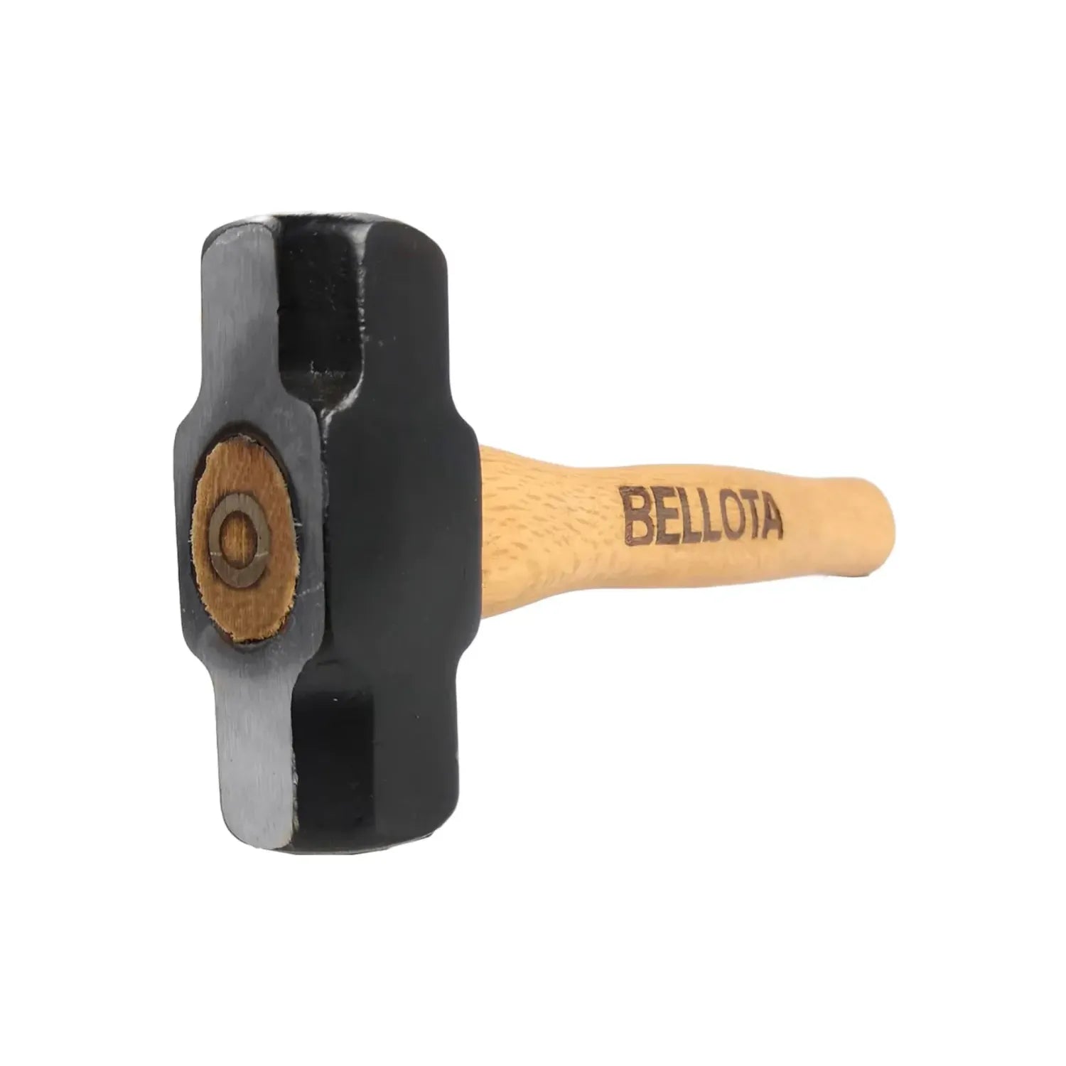 Maza de albañil Bellota con cabeza de acero forjado y mango de madera resistente para demolición y golpeo