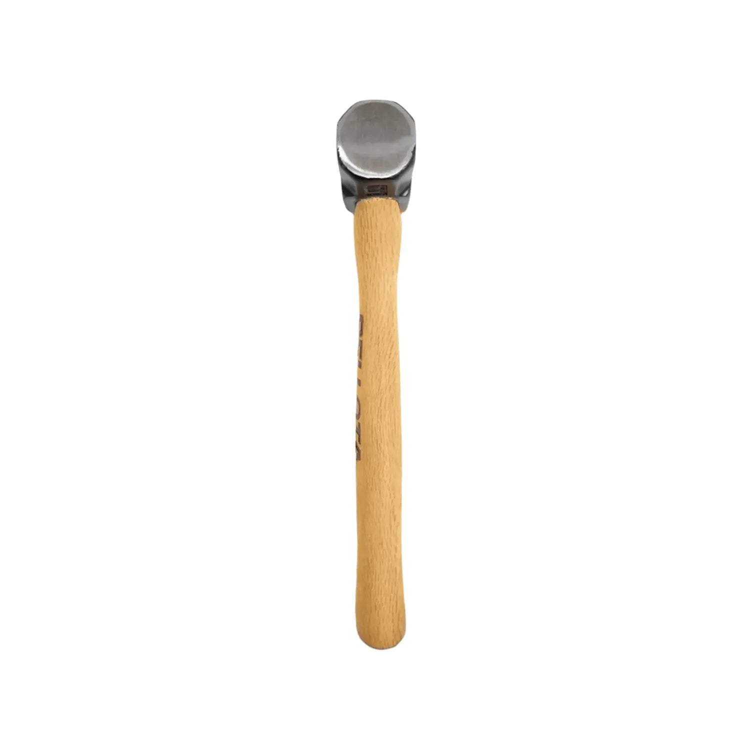 Martillo de bola Bellota con cabeza de acero pulido y mango de madera ergonómico para trabajos de carpintería y mecánica