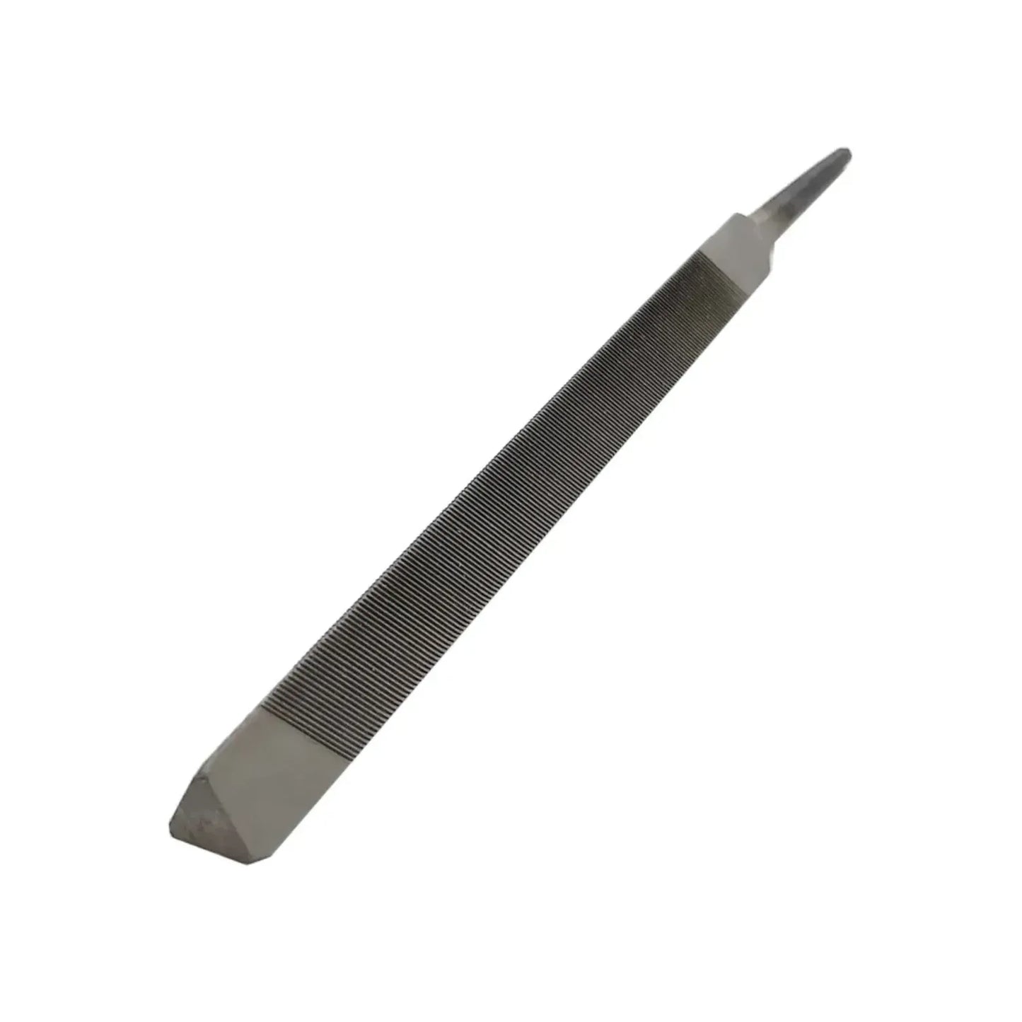 Lima triangular de acero para metal con corte sencillo, herramienta manual de precisión para afilado y acabado de superficies