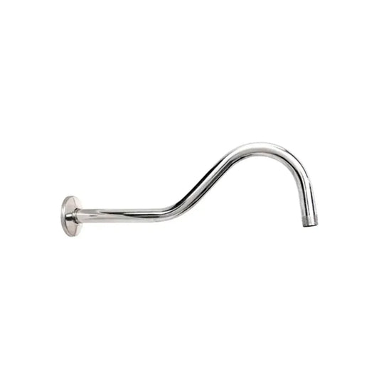 Fabricado de   acero inoxidable.,Brazo curvo 50 cm,Incluye chapetón.