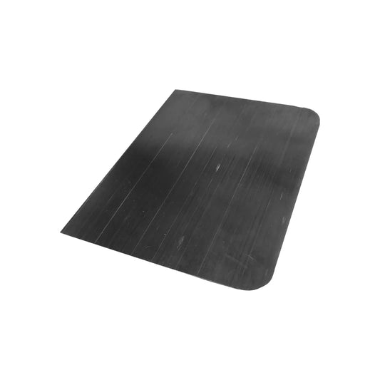 Lámina de acero.,Flexible.,Ideal para remover restos de pintura.,Esquinas superiores redondeadas.