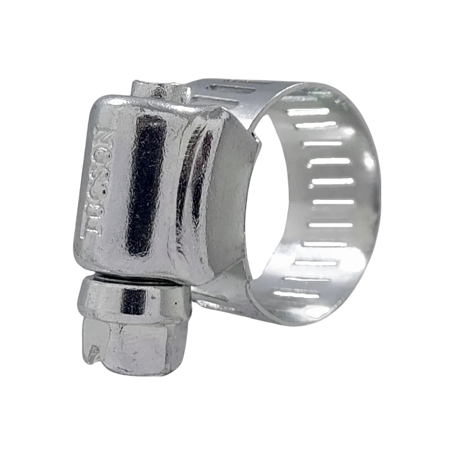 Abrazadera sin fin de acero galvanizado, ideal para mangueras de automoción y fontanería