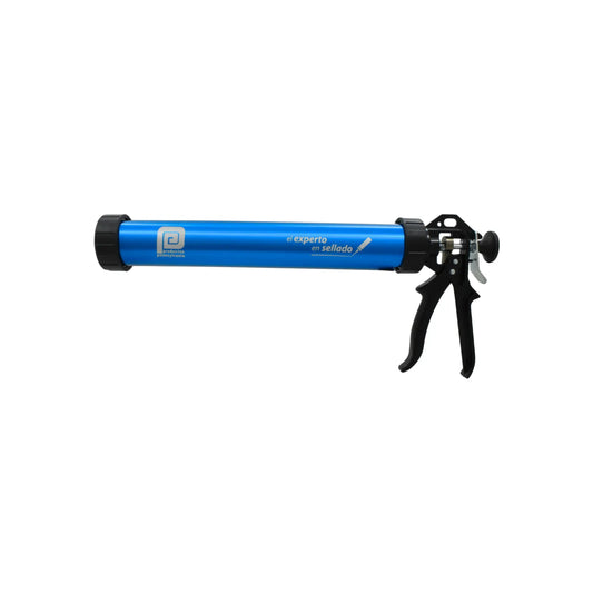 Pistola aplicadora de silicón profesional azul Pennsylvania 2 en 1 cartucho y salchicha