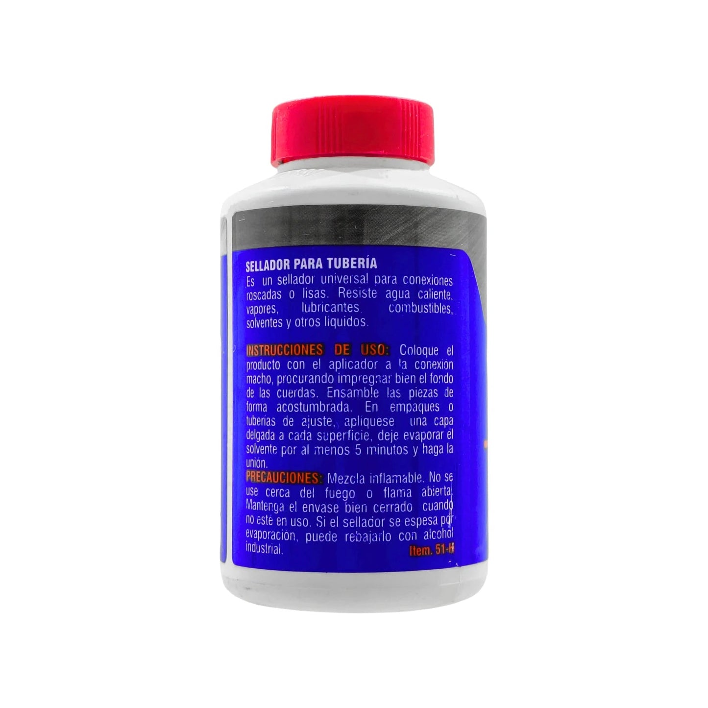 Sellador universal Permatex 51-H para tubería, 120g, resistente a agua caliente, combustibles y solventes