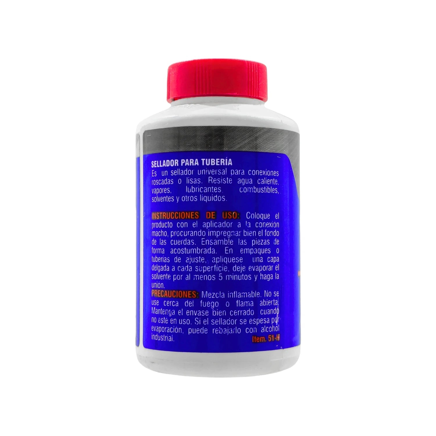 Sellador universal Permatex 51-H para tubería, 120g, resistente a agua caliente, combustibles y solventes