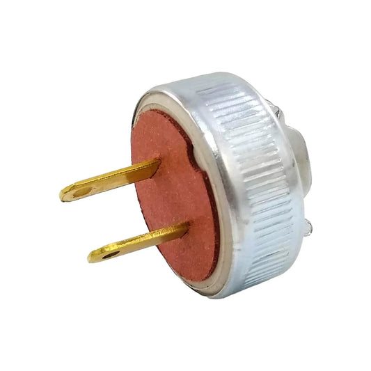 Fabricada en ABS,Clavija sencilla.,Clavija negra.,Tensión 127 V - Corriente 15 A - Frecuencia 60 Hz