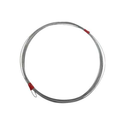 Guía para cableado de acero reforzada 10m, flexible, para pasar cables en instalaciones eléctricas.