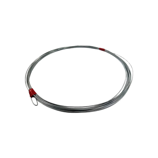 Guía para instalación eléctrica.,Útil herramienta para tender cables de distintos calibres.,Elaborada con acero flexible.,Se puede utilizar en poliflex y poliductos.