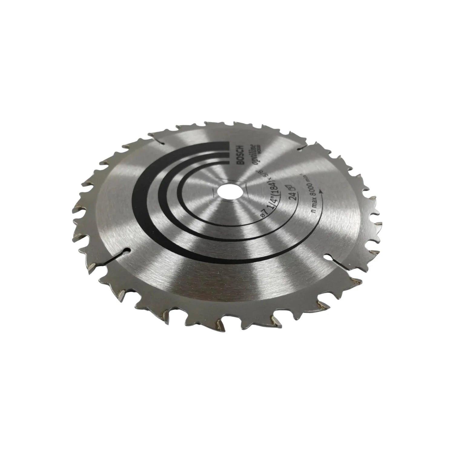 Disco sierra circular Bosch Optiline acero 7 1/4 pulgadas 24 dientes para madera