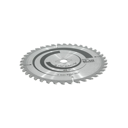 Disco sierra circular 7 1/4" de 40 dientes distintos materiales Bosch 2608640943