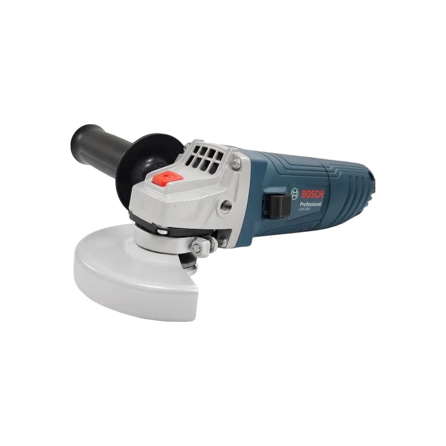 Esmeriladora angular Bosch GWS 850 profesional azul 850W 4.5 pulg con empuñadura auxiliar