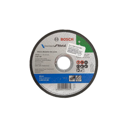 Disco 4 1/2" corte metal Bosch 2608619383