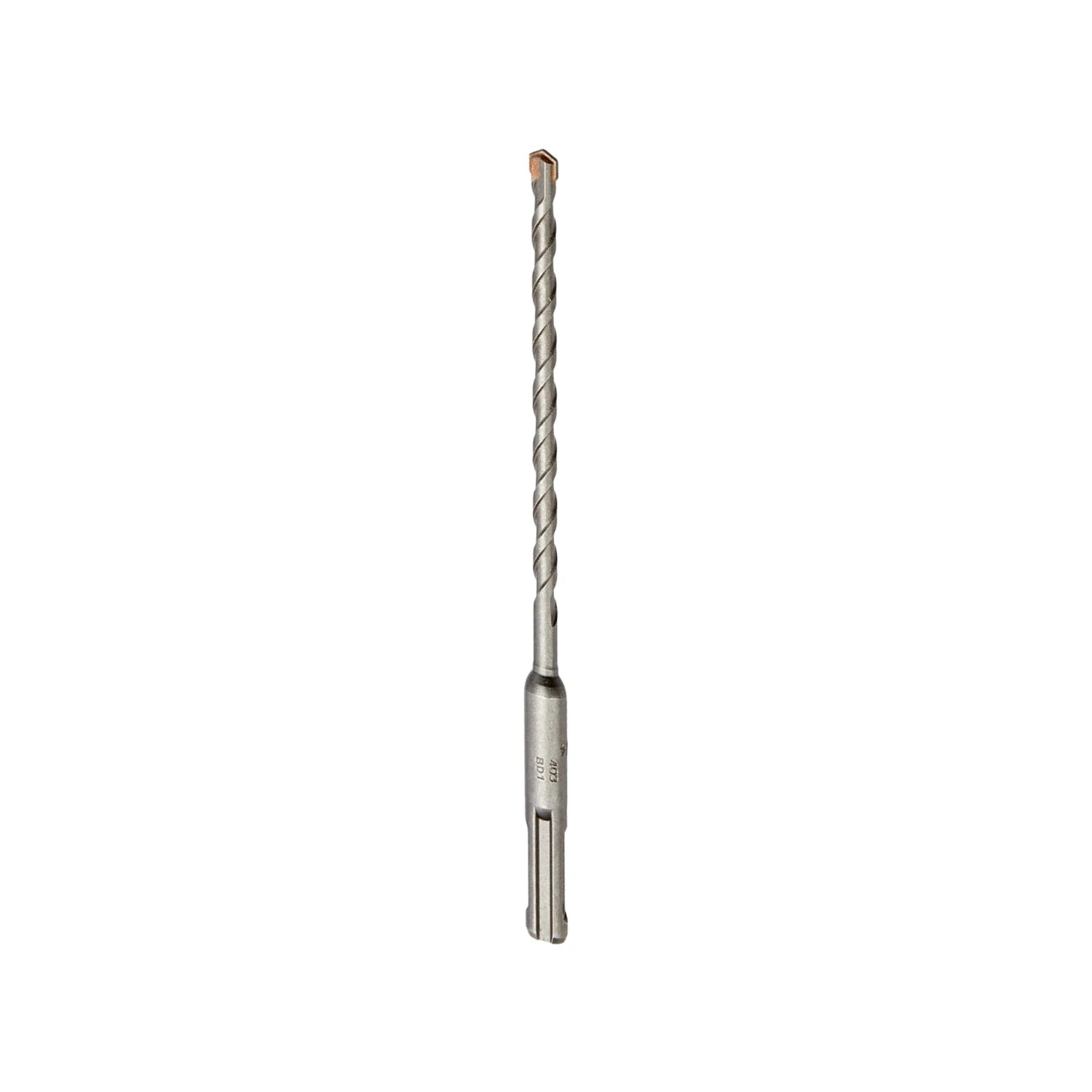 Broca SDS plus Bosch 1/4" x 6" para concreto y mampostería con punta de carburo de alta resistencia.