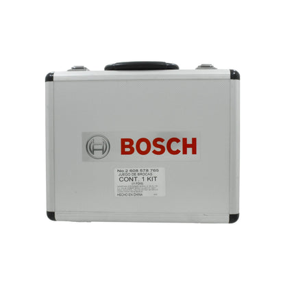 Juego de brocas SDS Plus Bosch de 11 piezas en estuche metálico plateado para taladros