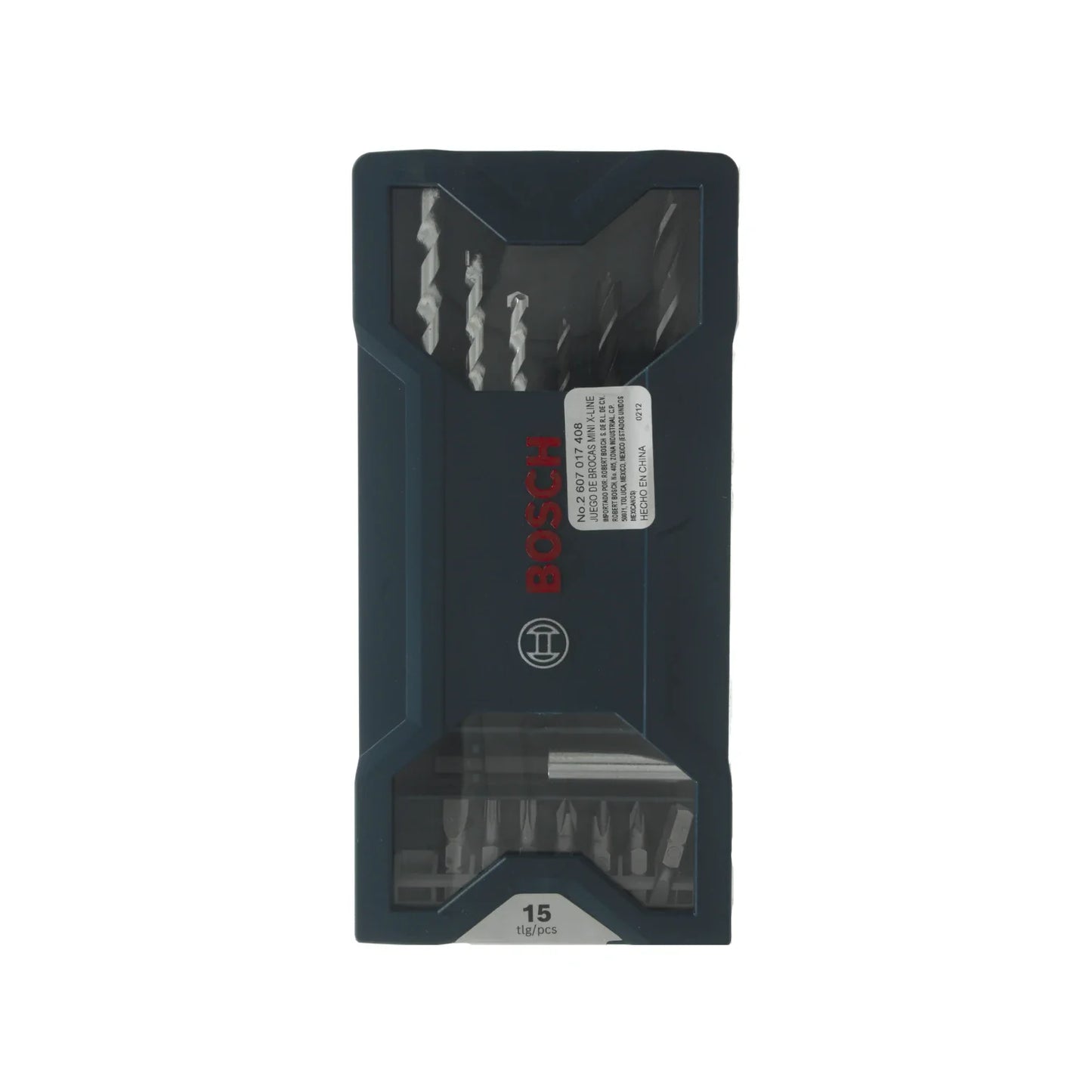 Juego de puntas y brocas 15 piezas Bosch 2607017408