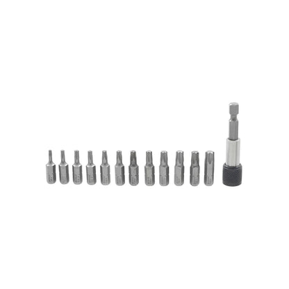 Juego de puntas 13 piezas para atornillador 25 mm Bosch 2607002565