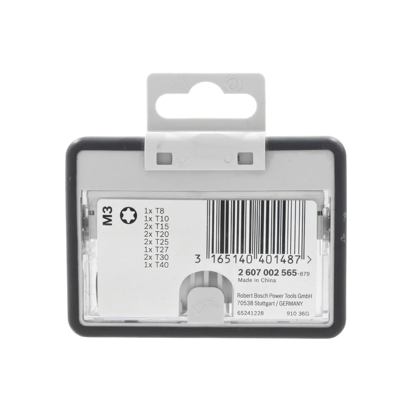 Juego de puntas 13 piezas para atornillador 25 mm Bosch 2607002565