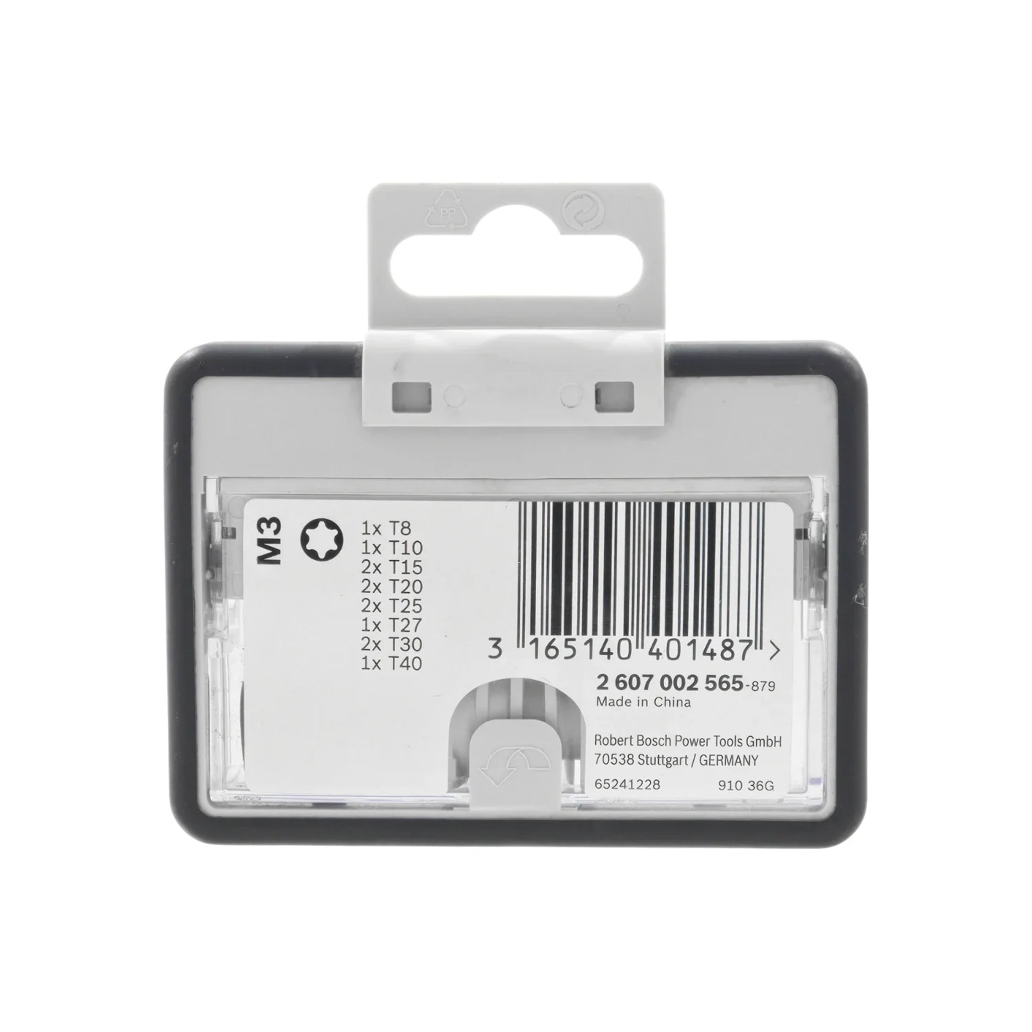 Juego de puntas 13 piezas para atornillador 25 mm Bosch 2607002565