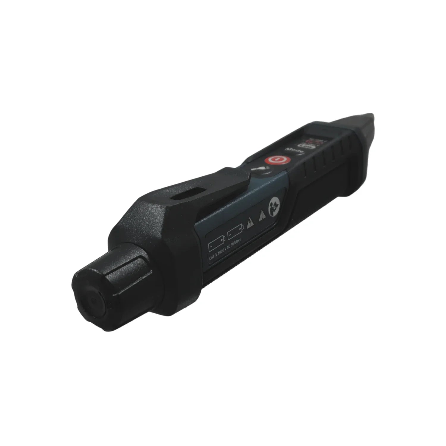 Detector de voltaje sin contacto Bosch 1000V, probador eléctrico negro para seguridad profesional