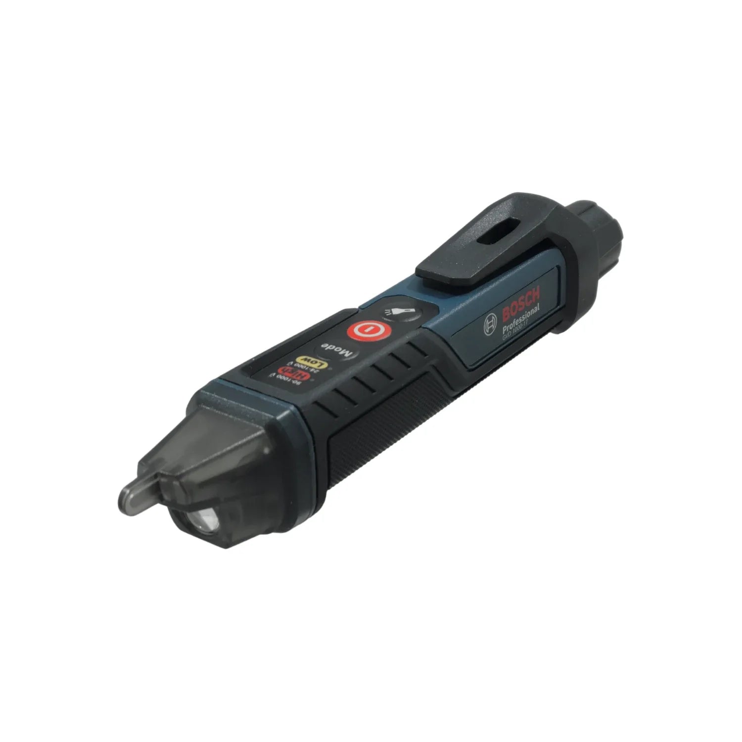 Detector de voltaje sin contacto Bosch GVD 1000-17 azul/negro 24-1000V con luz LED para electricistas