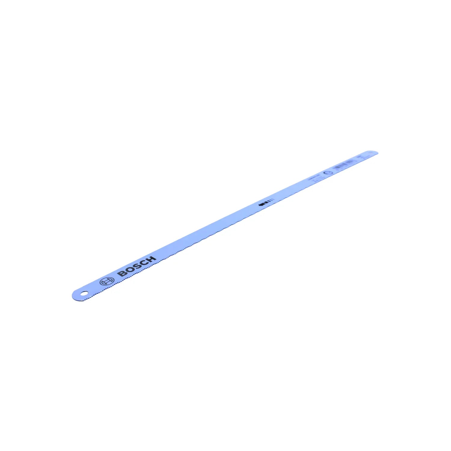 Hoja de segueta Bosch color azul para arco de sierra manual ideal para corte de metal y plásticos