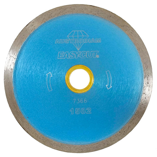 Disco diamantado rÃ­n continuo.,Corte para materiales de construcciÃ³n.,DiÃ¡metro: 4 1/2"(114 mm).,Eje: 7/8"(22.23 mm).,Espesor: 1/16"(1.6 mm).,Velocidad 13200 RPM,Para cortes sin despostillar.,Ideal para concreto, piedra, loseta, cerÃ¡mica, azulejo, mosaico, mÃ¡rmol y otras piedras naturales.,Utilice una fuerza moderada ya que el exceso de presiÃ³n daÃ±a los diamantes.,Usar guantes y lentes de protecciÃ³n al momento de su uso.