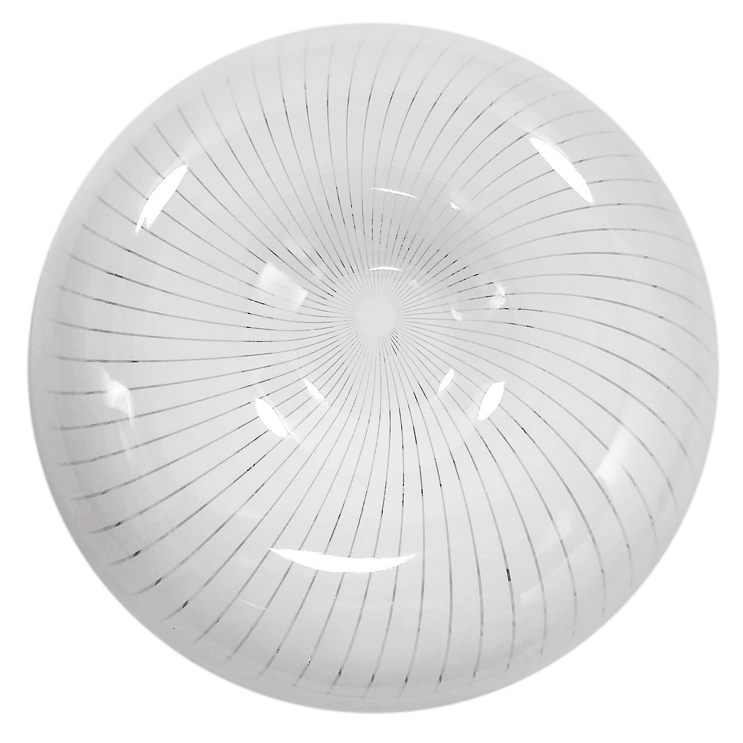 PlafÃ³n decorativo de LED,18 W,Equivalente a 140 W,100-120 V,240 mm,Pantalla acrÃ­lica â€“ traslÃºcido.