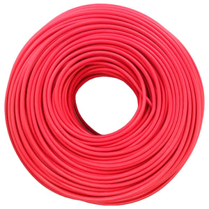 Cable 100% cobre.,100 metros de largo.,Calibre 12,Tensión máxima de 600 V,Para ambientes secos y húmedos.,Resistente al calor, humedad, aceites, grasas.,Antiflama.,Para instalaciones eléctricas comerciales e industriales.,Aislador térmoplastico de PVC