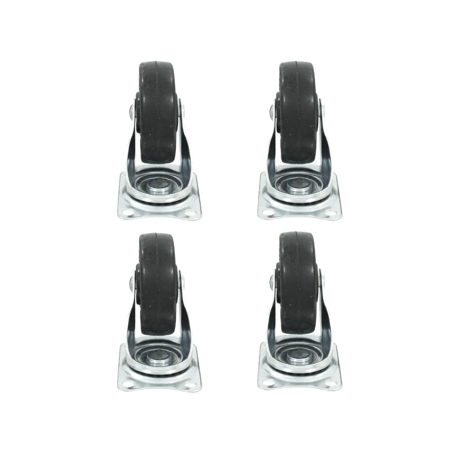 Rodaja giratoria 2.5" caja con 4 piezas Adir 9133