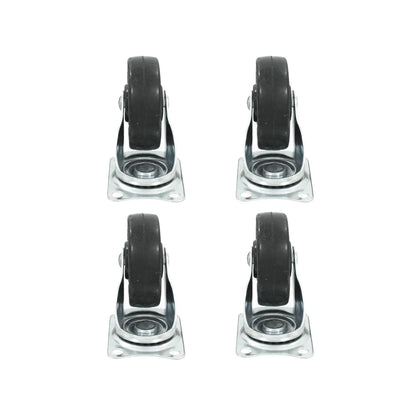 Rodaja giratoria 2.5" caja con 4 piezas Adir 9133