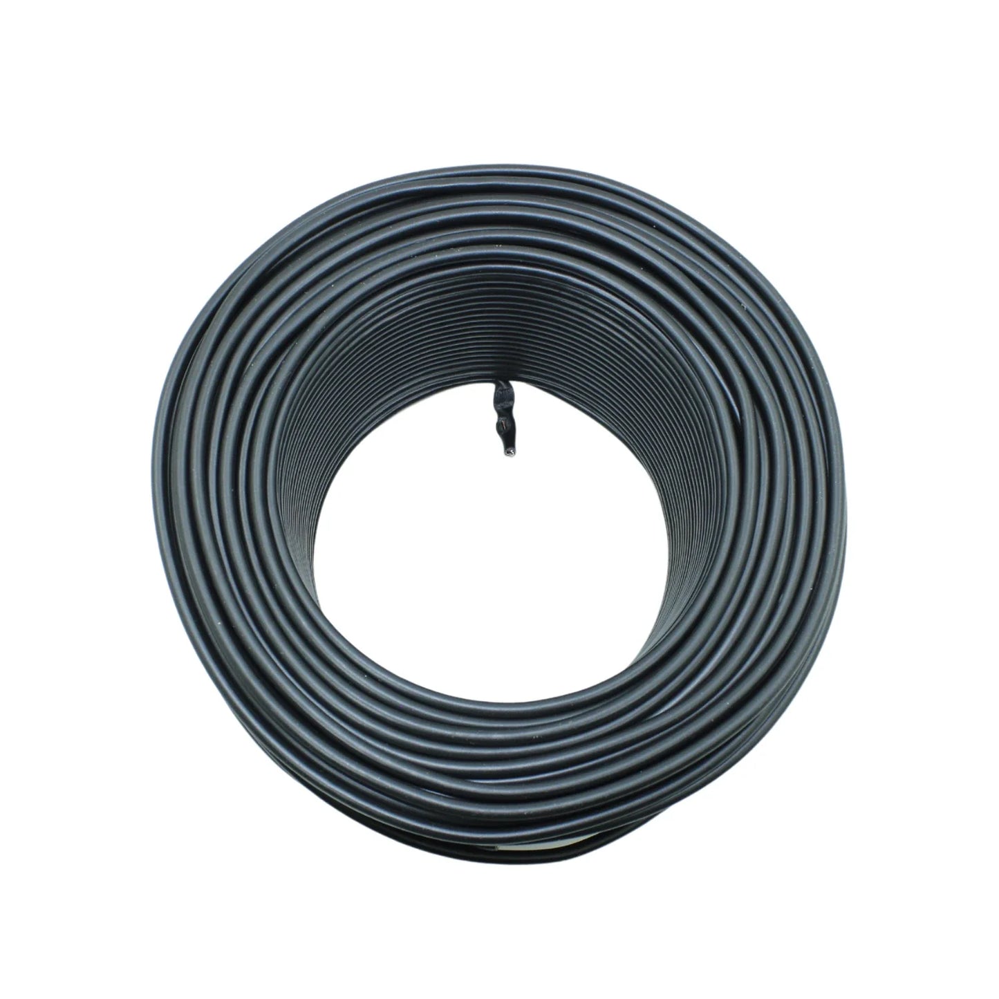 Cable #8 negro 100 m Adir premium 10204