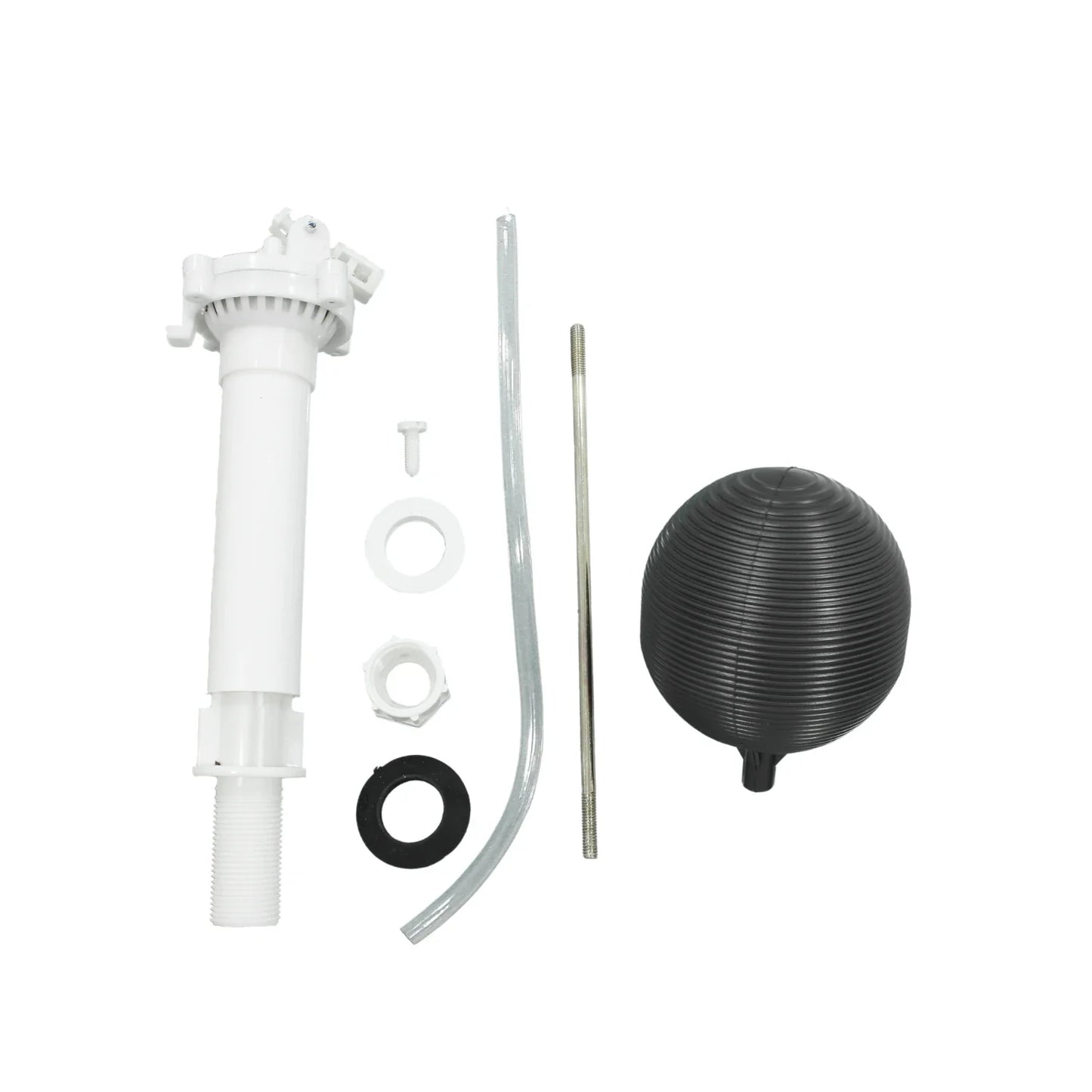 Fabricado en PVC,Largo de 8"(20 cm).,Rosca de 15/16",No requiere uso de herramientas.,Para presiones altas y bajas.,Máxima resistencia a la corrosión.,Fácil instalación.