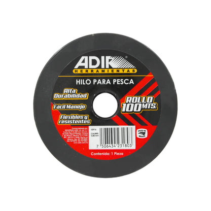 Alta durabilidad., Fácil manejo., Flexible y resistente., Calibre: 080 mm, Longitud total: 100 metros., Versatilidad de uso., Hecho en México.