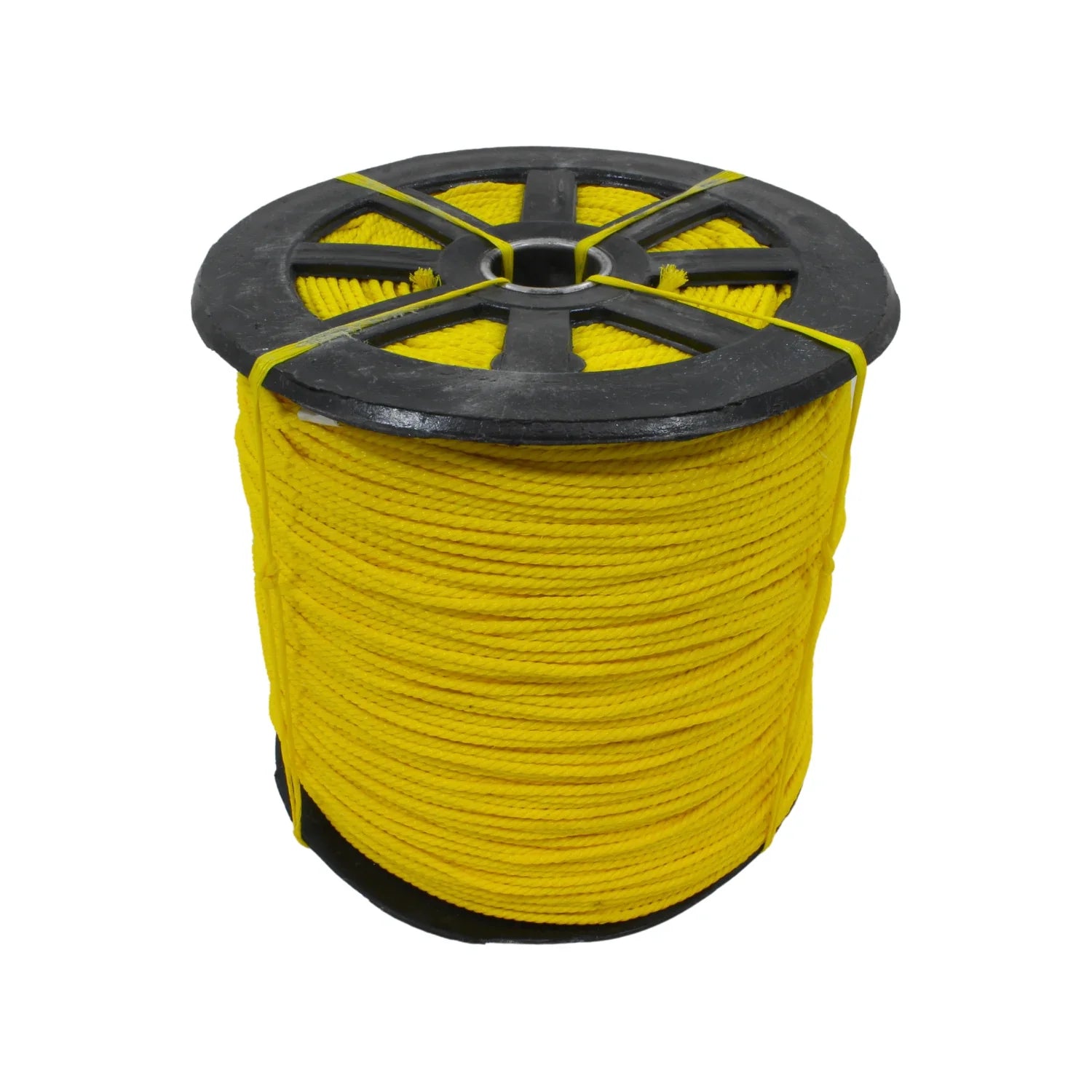 Información Técnica., Fabricada en polipropileno 90%., Uso agrícola y casero., Resiste a la abrasión., 3/16" (4 mm)., Presentacion en carrete para un manejo seguro., No se pudre.