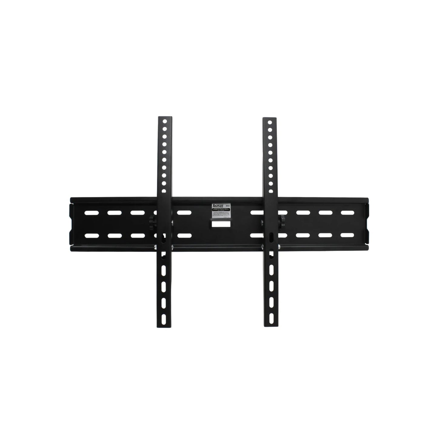 Soporte de pared universal para TV Adir 3052, negro metálico, con brazos ajustables para televisiones.