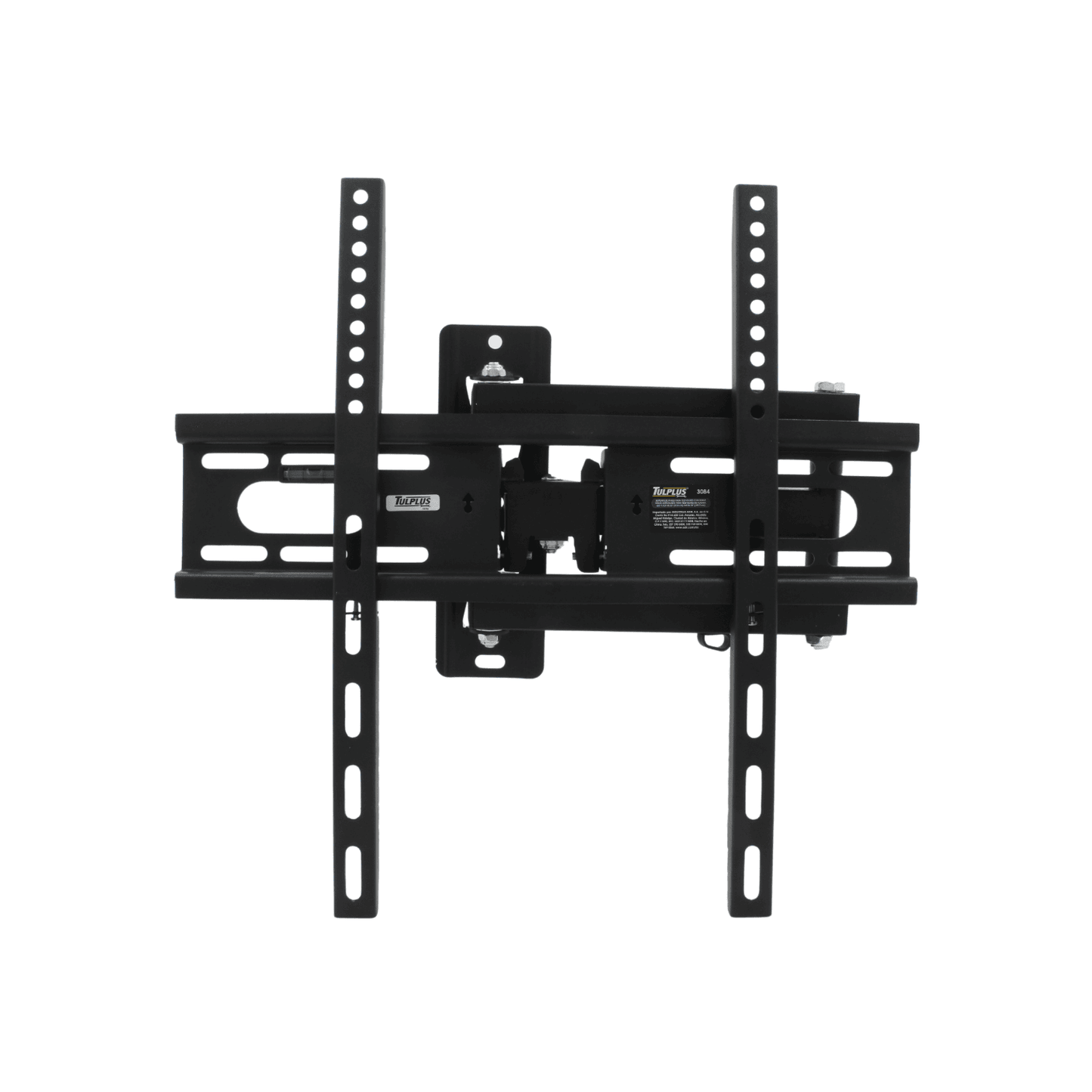 InformaciÃ³n TÃ©cnica., Soporte universal., Soporta pantallas de hasta 46â€, Peso mÃ¡ximo: 75 kg, Incluye burbuja niveladora., Para pantallas de plasma, LCD y LED, Brazo doble articulado para mayor ajuste., Incluye tornillerÃ­a., La imagen puede diferir un poco del producto final.