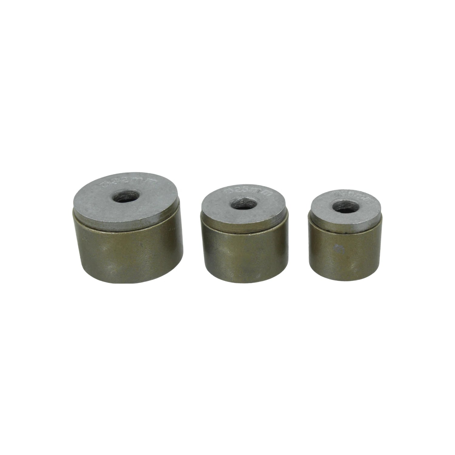 Juego de dados metálicos para termofusión PPR, diámetros 32mm y 25mm, herramientas para plomería